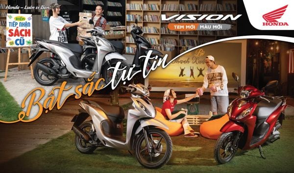 Honda Vision 2026, giá xe Vision mới nhất