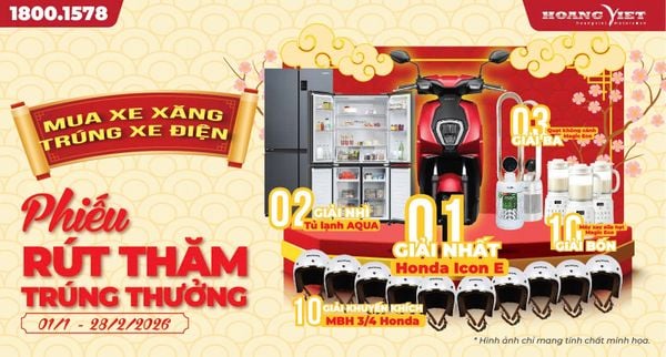 HEAD Hoàng Việt TP.HCM triển khai chương trình Mua xe xăng Trúng xe điện