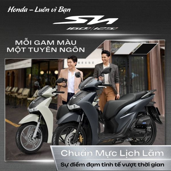 giá lăn bánh sh160i bao nhiêu