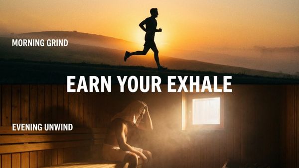 Hình ảnh người chạy bộ buổi sáng sớm đầy năng lượng trước khi phục hồi.