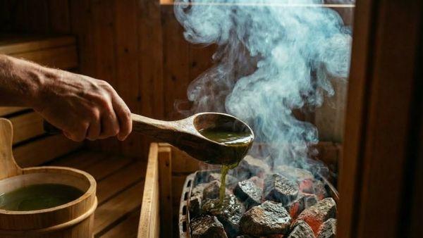 Nước lá xông hơi