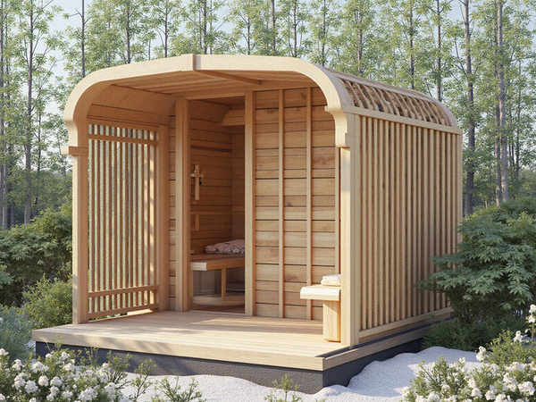 Sauna cabin phong cách Phần Lan