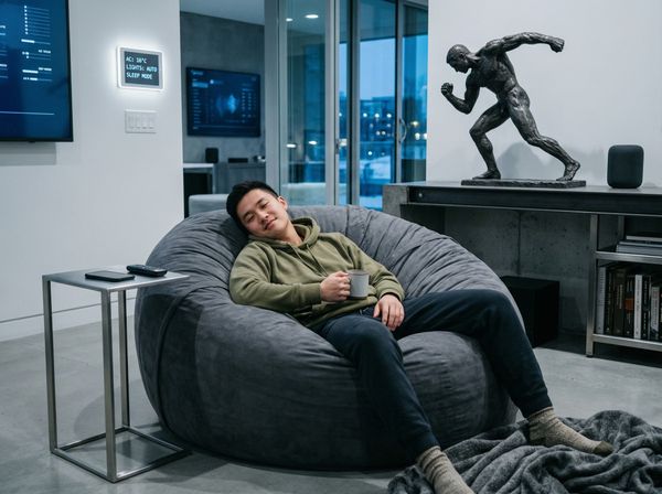 Sự thoải mái quá mức trong ngôi nhà hiện đại làm cơ thể và tinh thần trở nên yếu đuối.