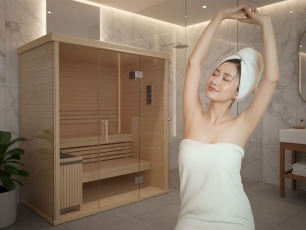 Thư giãn trước khi xông hơi