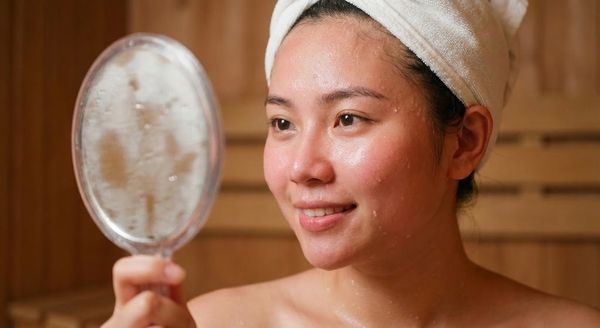 Lợi ích xông hơi giúp làm sạch lỗ chân lông và trị mụn cho tuổi dậy thì.