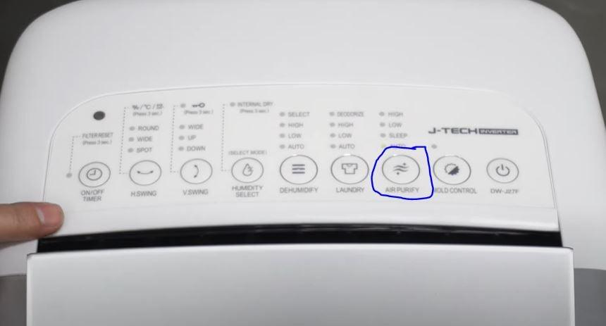 Đánh giá máy hút ẩm sharp dw-j27fv-s 2