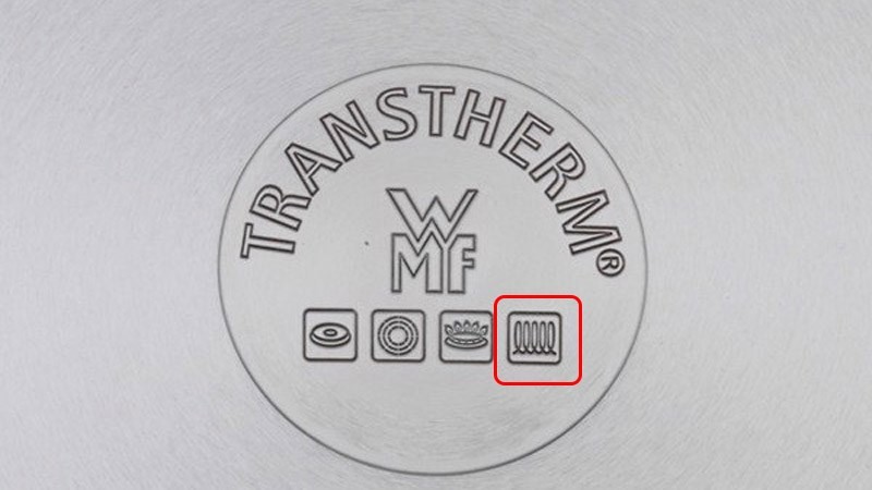 Ký hiệu nồi chảo dùng cho bếp từ - ký hiệu lò xo