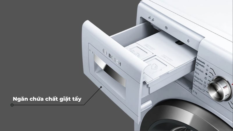Cách vệ sinh máy giặt Bosch