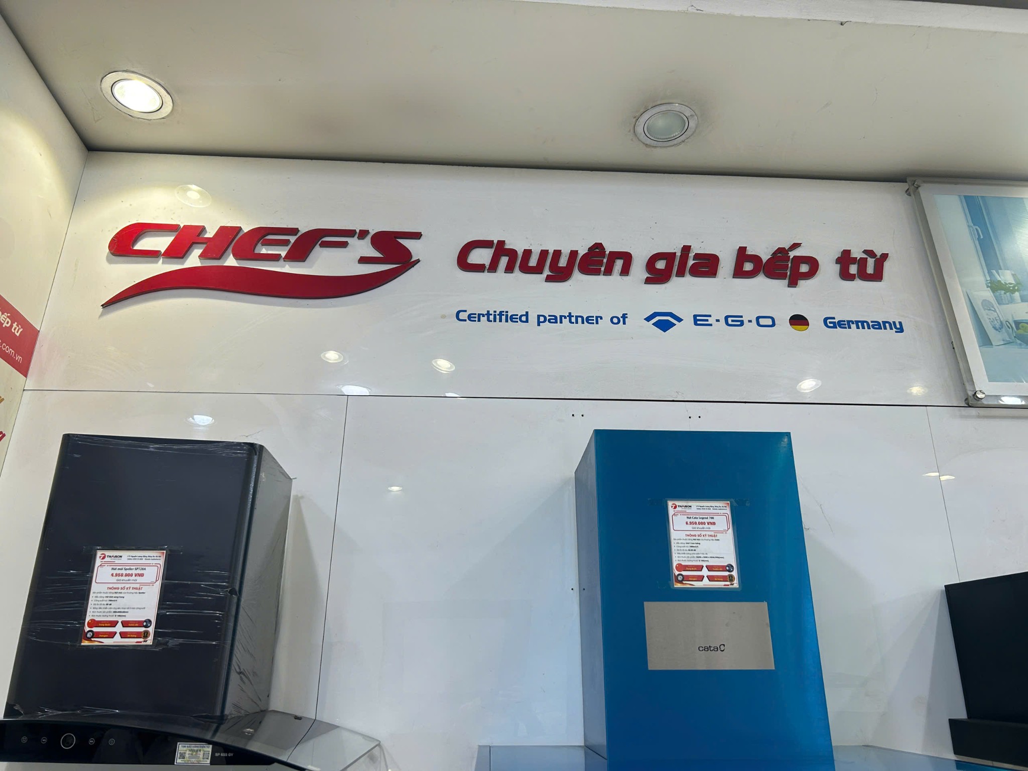 Phân biệt bếp từ Chefs giả và thật