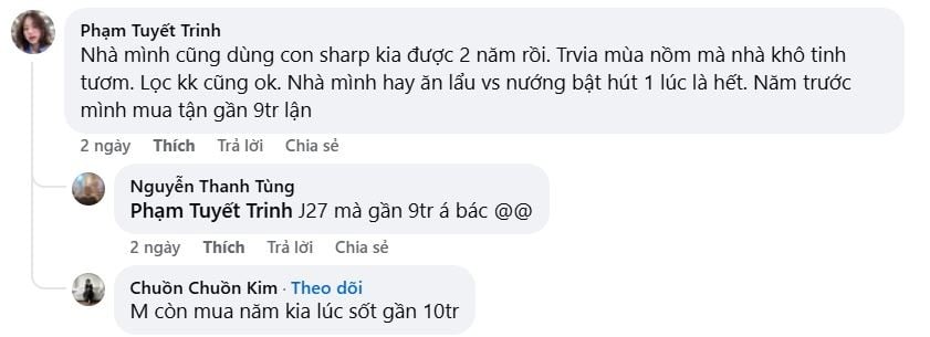 Review máy hút ẩm Sharp Dw-J27FV-S