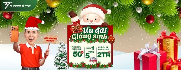 Ưu đãi Giáng Sinh Di Động 3 Tốt