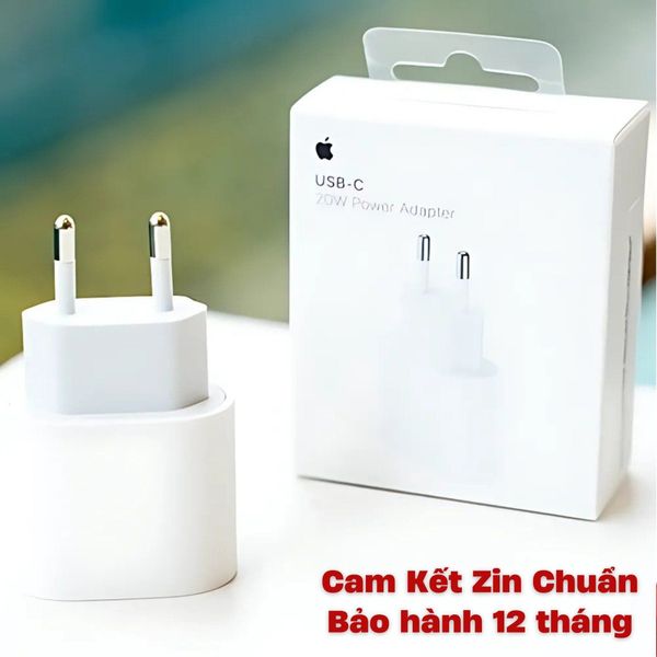 Củ sạc 20W chính hãng Apple