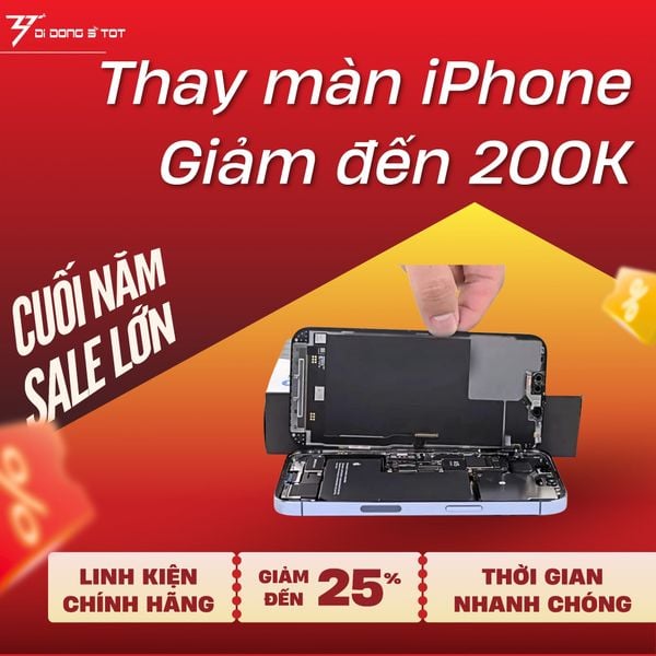 Thay màn iPhone – Giảm đến 200.000đ