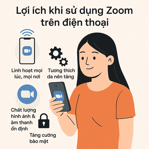 Lợi ích khi sử dụng Zoom trên điện thoại