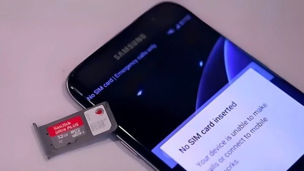 điện thoại Samsung không nhận SIM