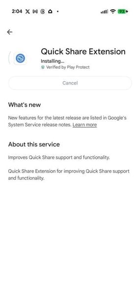Cách bật Quick Share trên Android để chia sẻ với AirDrop trên iPhone