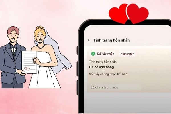Hướng dẫn tích hợp tình trạng hôn nhân trên VNeID nhanh chóng và chính xác nhất