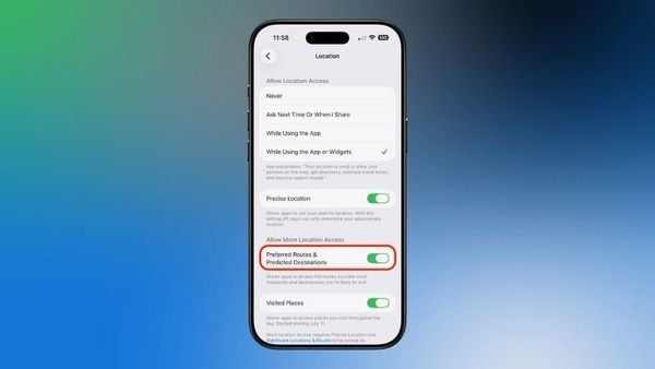 Cách tắt lộ trình ưu tiên trong Apple Maps đơn giản