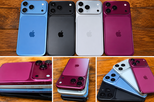 iPhone 18 Pro lộ 4 màu sắc
