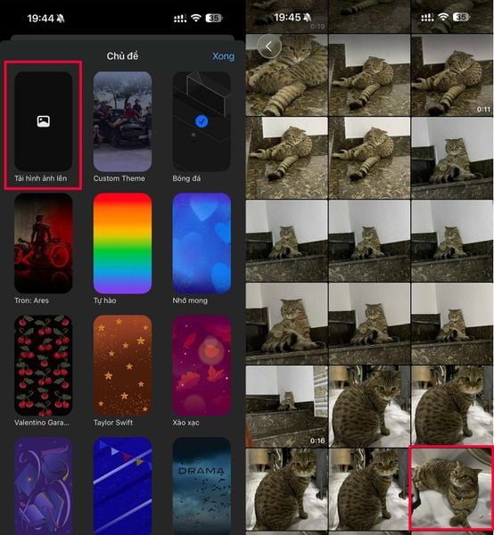 Dùng ảnh của mình để làm chủ đề cuộc trò chuyện Messenger