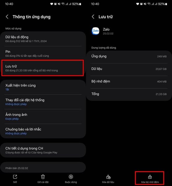 Zalo gọi đến không hiện lên màn hình