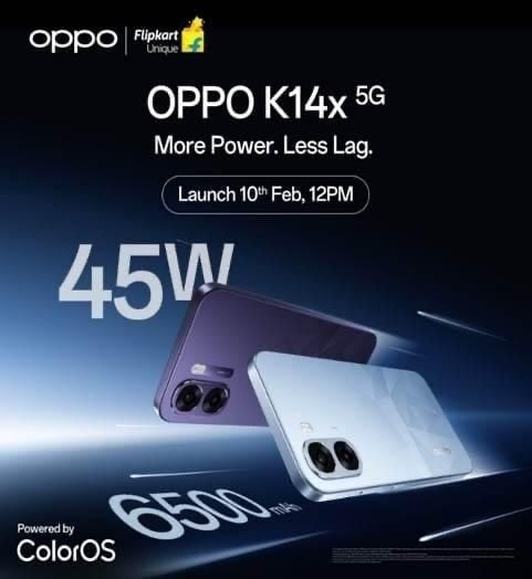 OPPO K14x 5G ra mắt
