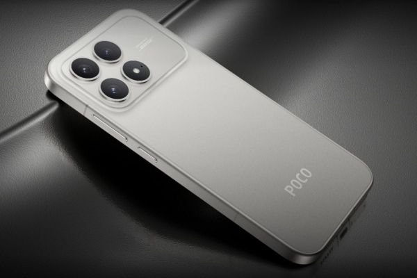 POCO F8 Pro màu Bạc Titan