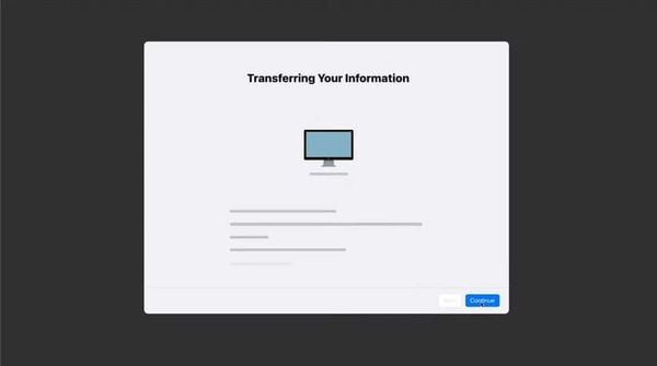 cách chuyển dữ liệu macbook