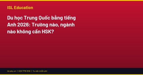 Du học Trung Quốc bằng tiếng Anh: 5 nhóm ngành không cần HSK