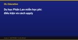 Du học Phần Lan miễn học phí: điều kiện và cách apply