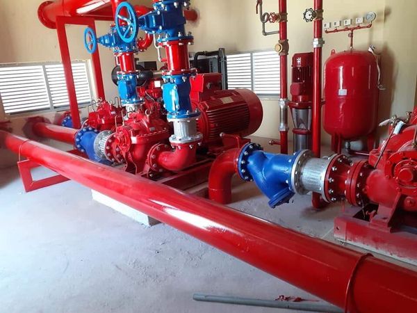 lắp đặt máy bơm pccc