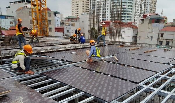 Coppha phủ phim chất lượng cao cho công trình xây dựng