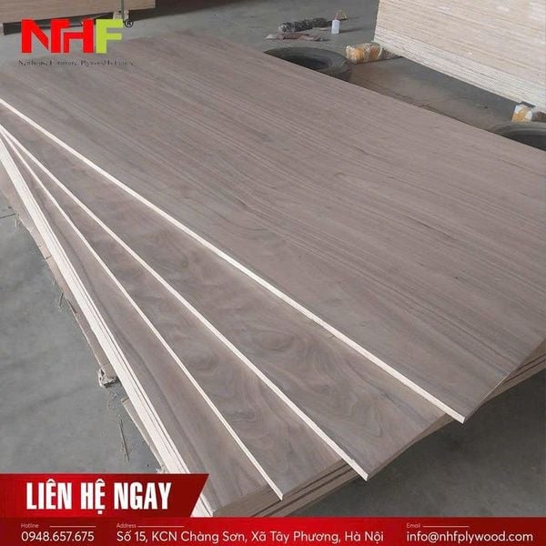 Plywood phủ Melamine trên cốt nhập khẩu: Giải pháp nội thất ổn định