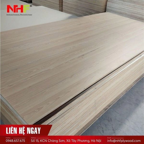 Tại sao plywood melamine lại được sử dụng phổ biến trong nội thất?