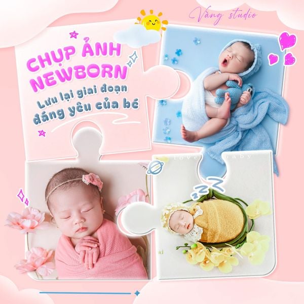 Chụp Ảnh Newborn – Lưu Giữ Khoảnh Khắc Đầu Đời Đáng Yêu Của Bé