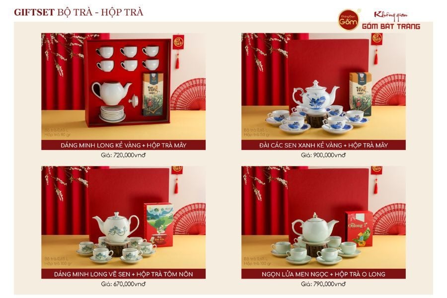 GIFTSET BỘ TRÀ - HỘP TRÀ