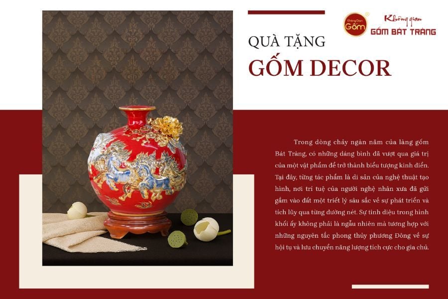 QUÀ TẶNG GỐM DECOR