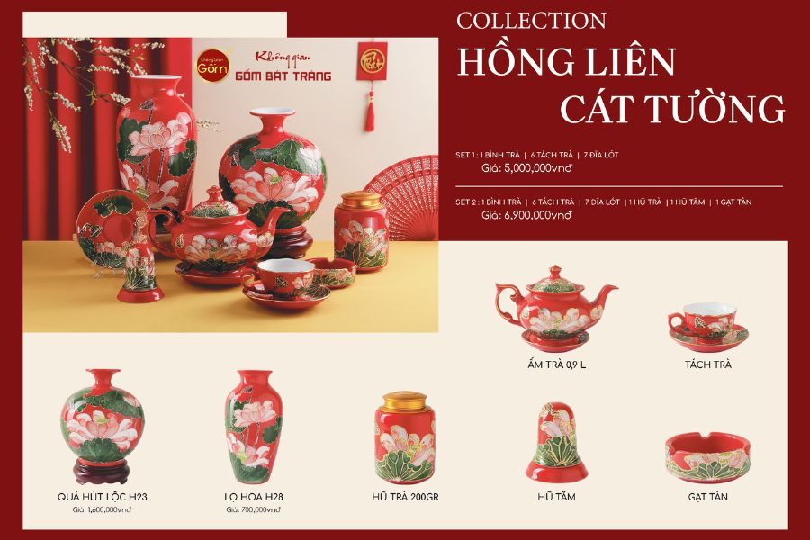 COLLECTION HỒNG LIÊN CÁT TƯỜNG