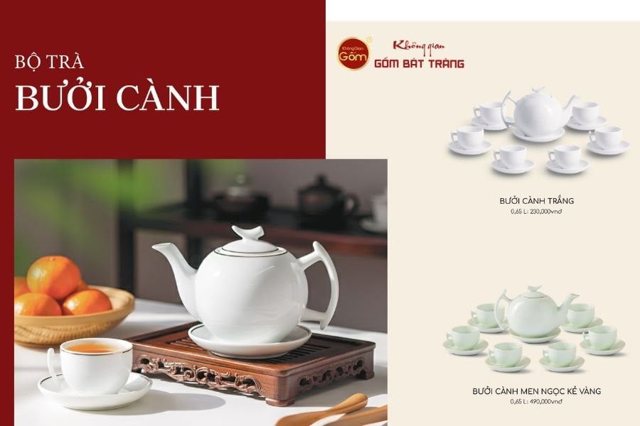 BỘ TRÀ BƯỞI CÀNH