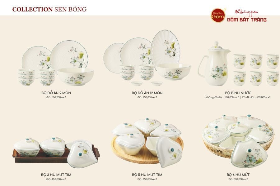 COLLECTION SEN BÓNG