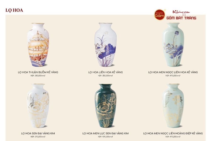 QUÀ TẶNG LỌ HOA
