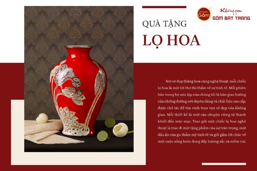 QUÀ TẶNG LỌ HOA