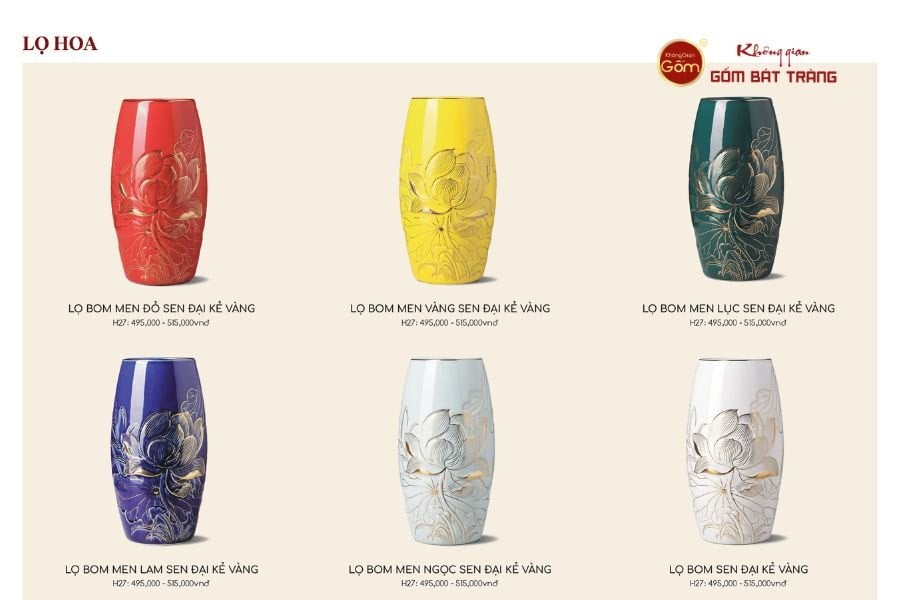 QUÀ TẶNG LỌ HOA