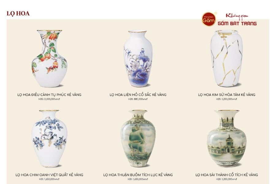 QUÀ TẶNG LỌ HOA