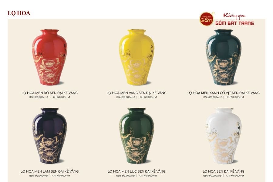QUÀ TẶNG LỌ HOA