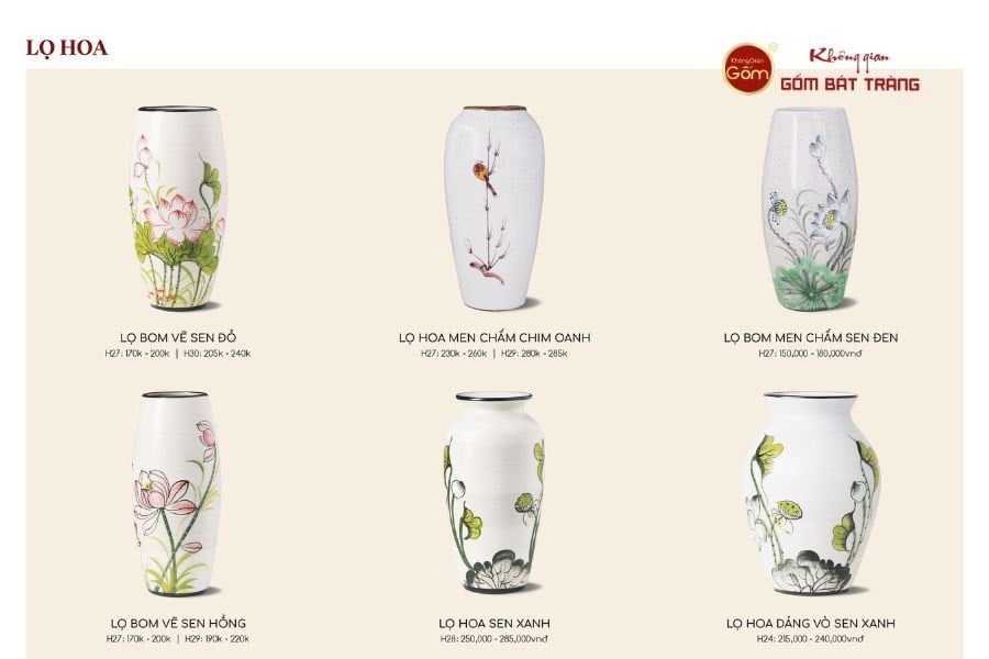 QUÀ TẶNG LỌ HOA