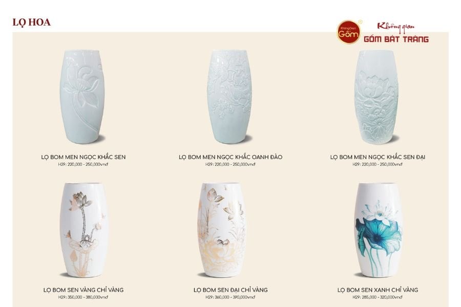 QUÀ TẶNG LỌ HOA