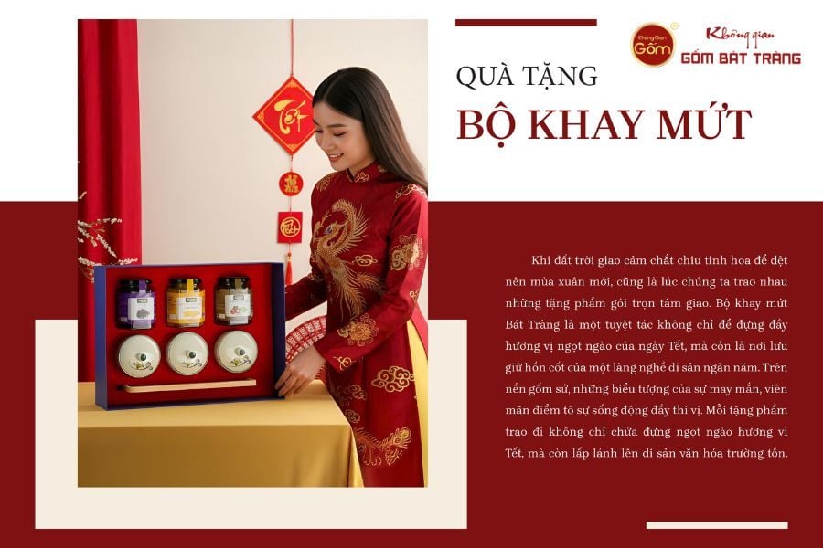QUÀ TẶNG BỘ KHAY MỨT
