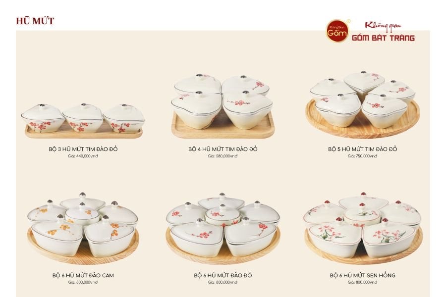 QUÀ TẶNG BỘ KHAY MỨT