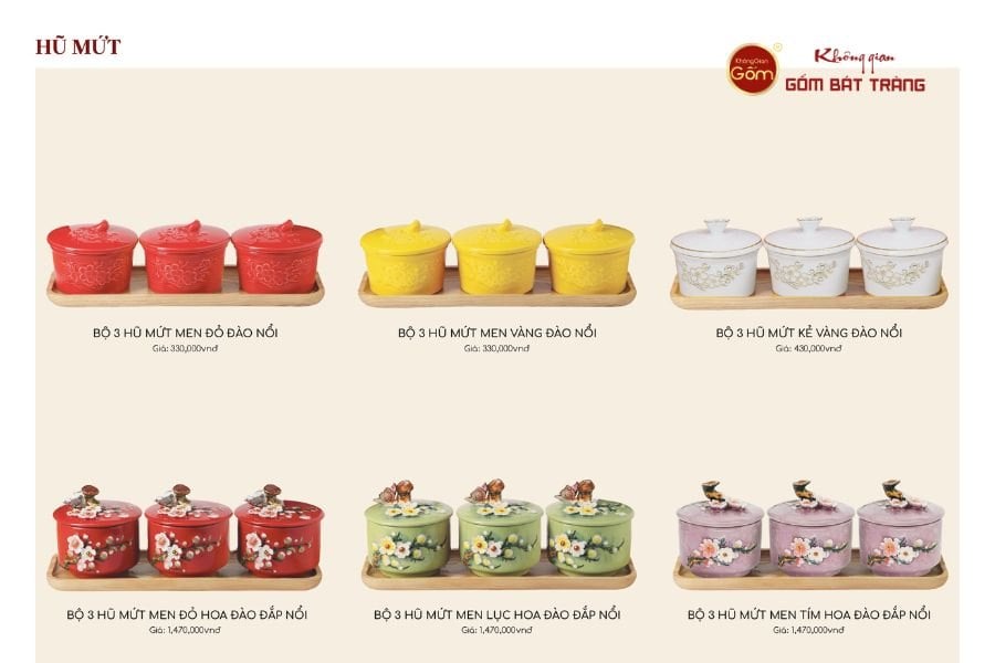 QUÀ TẶNG BỘ KHAY MỨT